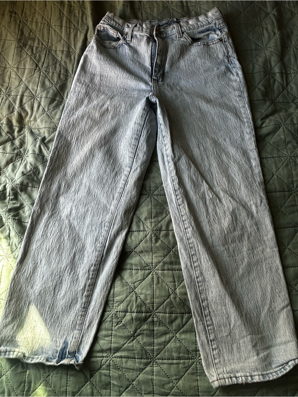 Universal Thread Light Blue Relaxed Wide-Leg